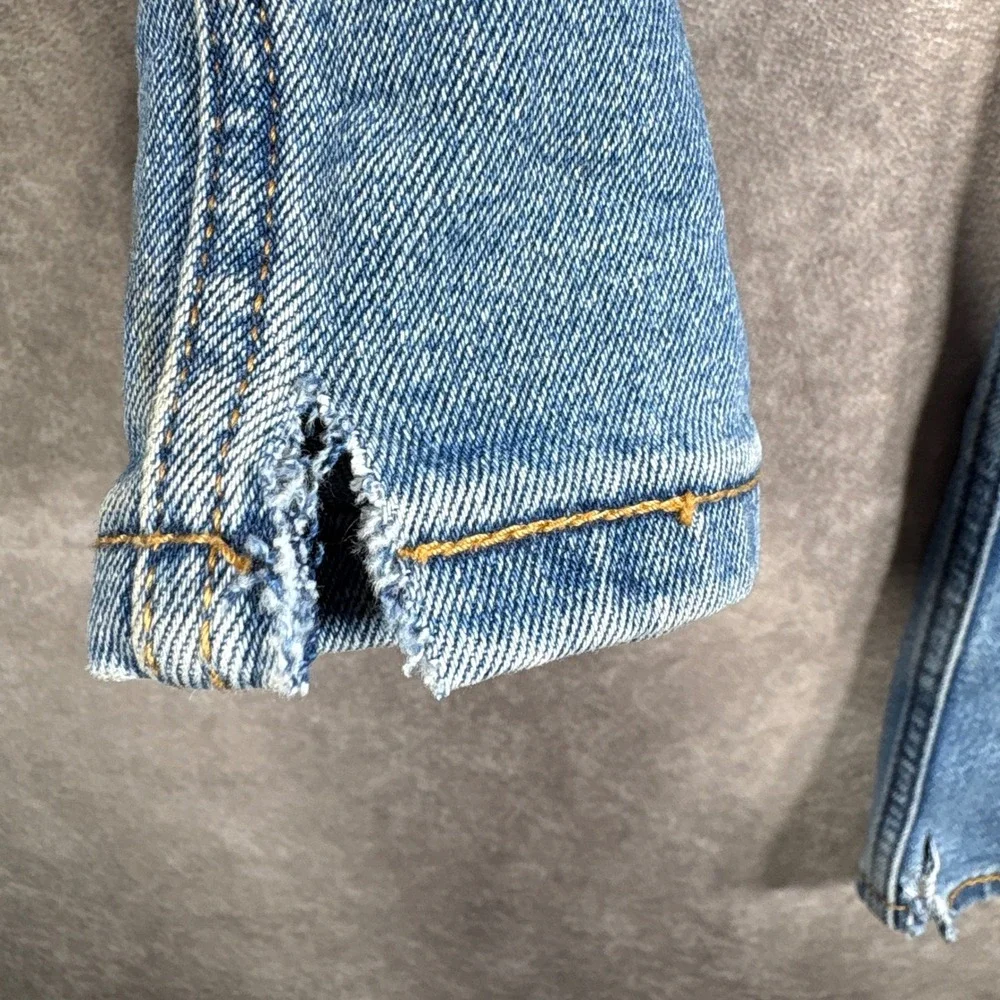 Levi's Jeans Men 30x30 Blue 511 Slim Fit Distressed Casual Denim Casual Everyday